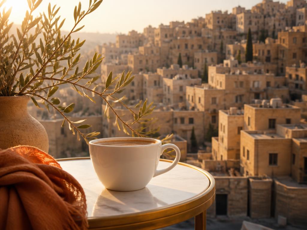 At home in Amman